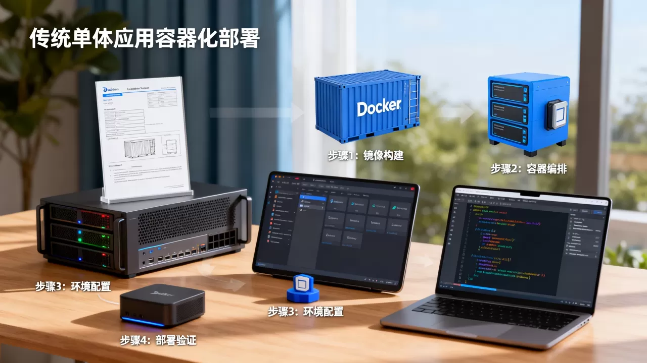 传统单体应用如何容器化部署,容器化部署详细步骤是什么 传统单体应用如何容器化部署,容器化部署详细步骤是什么