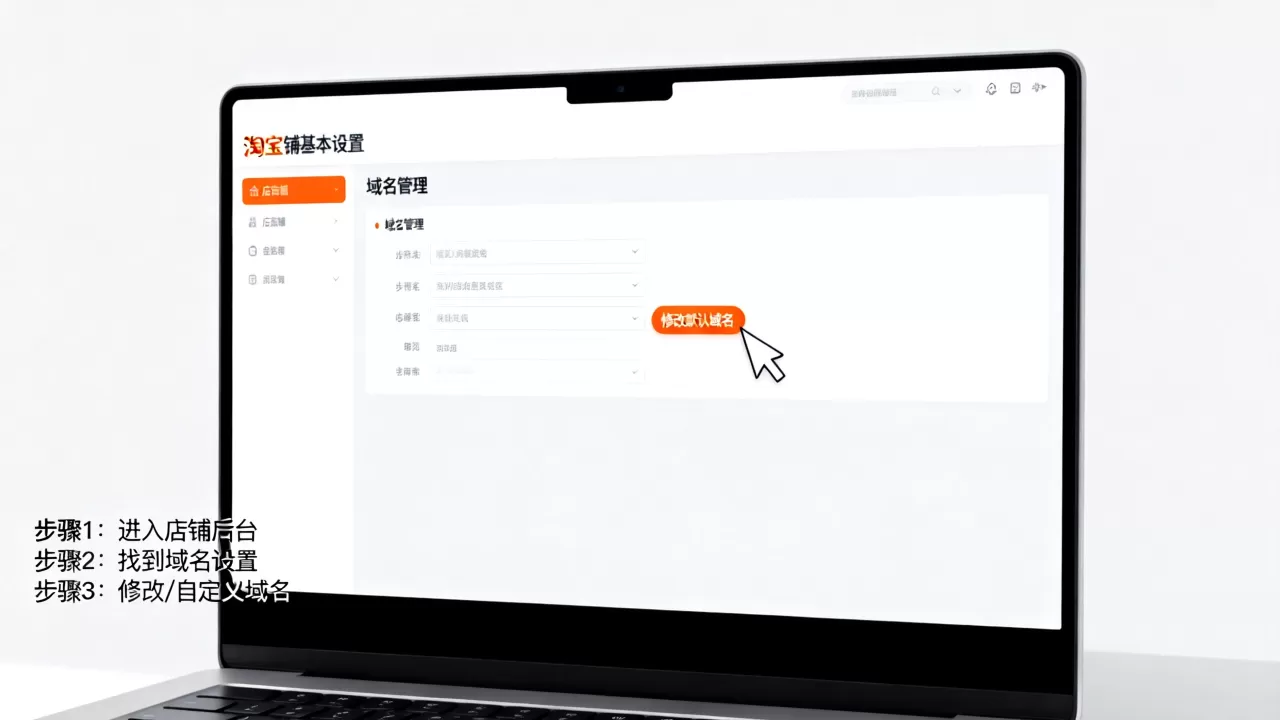 淘宝店铺默认域名在哪里修改设置,淘宝店铺域名能自定义吗? 淘宝店铺默认域名在哪里修改设置,淘宝店铺域名能自定义吗?