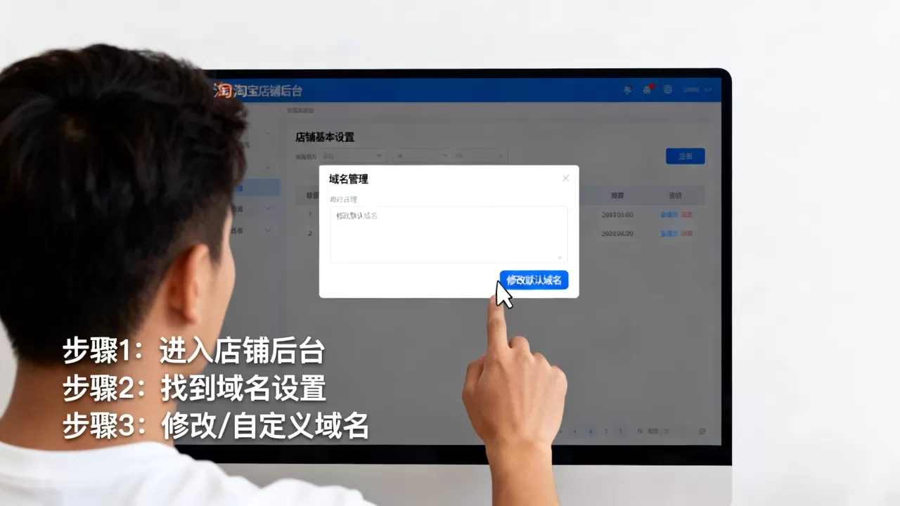 淘宝店铺默认域名在哪里修改设置,淘宝店铺域名能自定义吗? 淘宝店铺默认域名在哪里修改设置,淘宝店铺域名能自定义吗?