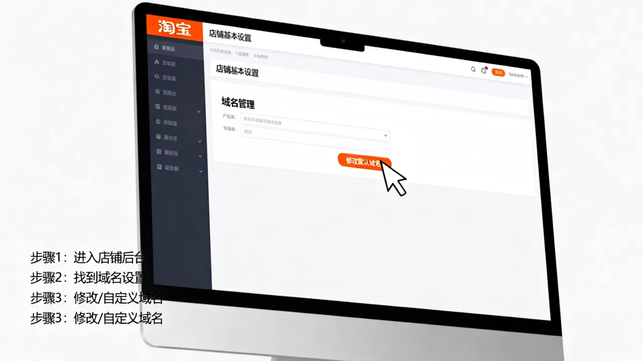 淘宝店铺默认域名在哪里修改设置,淘宝店铺域名能自定义吗? 淘宝店铺默认域名在哪里修改设置,淘宝店铺域名能自定义吗?