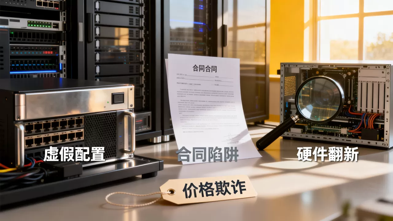 卖服务器常见骗局有哪些,买服务器需要注意什么? 卖服务器常见骗局有哪些,买服务器需要注意什么?