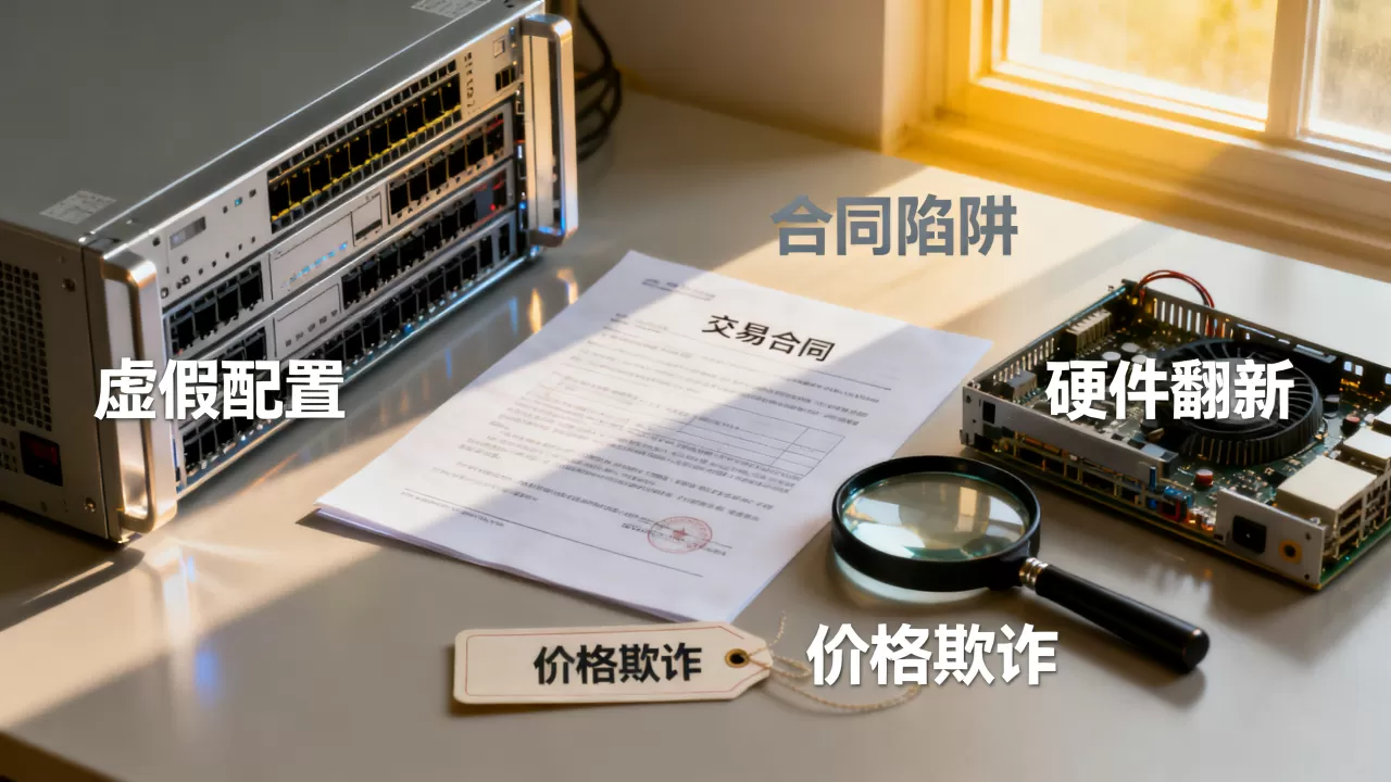 卖服务器常见骗局有哪些,买服务器需要注意什么? 卖服务器常见骗局有哪些,买服务器需要注意什么?