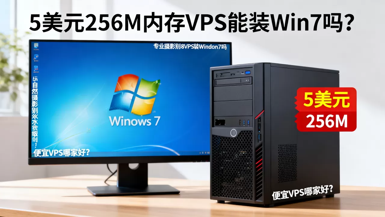 5美元256M内存VPS能装Win7吗?,便宜VPS哪家好? 5美元256M内存VPS能装Win7吗?,便宜VPS哪家好?