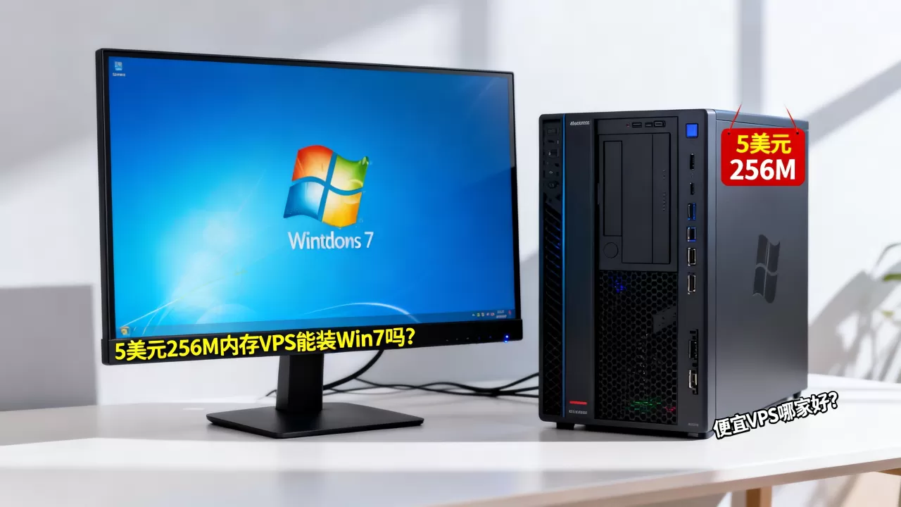 5美元256M内存VPS能装Win7吗?,便宜VPS哪家好? 5美元256M内存VPS能装Win7吗?,便宜VPS哪家好?