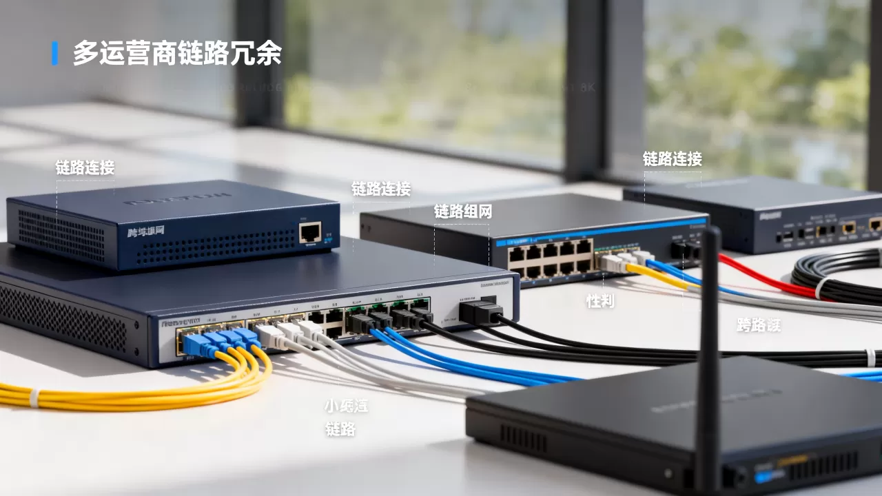 跨境组网中多运营商链路冗余怎么做,有哪些方法? 跨境组网中多运营商链路冗余怎么做,有哪些方法?