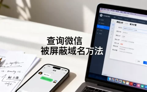 如何查询微信被屏蔽的域名？，原因及解决方法是什么？
