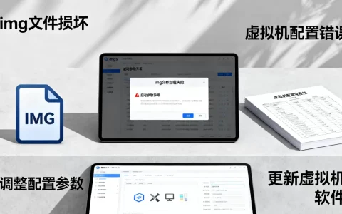 img文件虚拟机启动崩溃怎么处理，常见故障原因有哪些