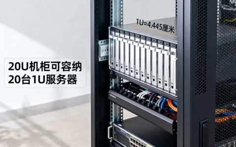20U机柜到底能装多少台服务器，1U服务器高度是多少厘米