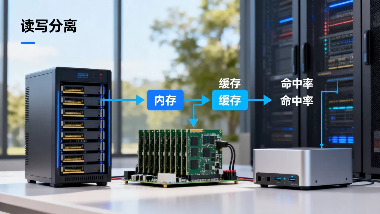 读写分离中读节点为何更依赖内存与缓存,命中率低有何影响? 读写分离中读节点为何更依赖内存与缓存,命中率低有何影响?