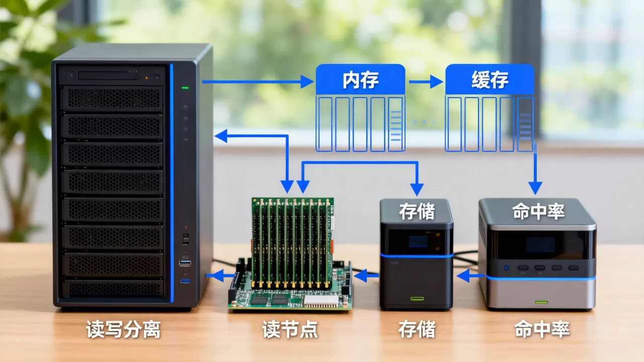 读写分离中读节点为何更依赖内存与缓存,命中率低有何影响? 读写分离中读节点为何更依赖内存与缓存,命中率低有何影响?