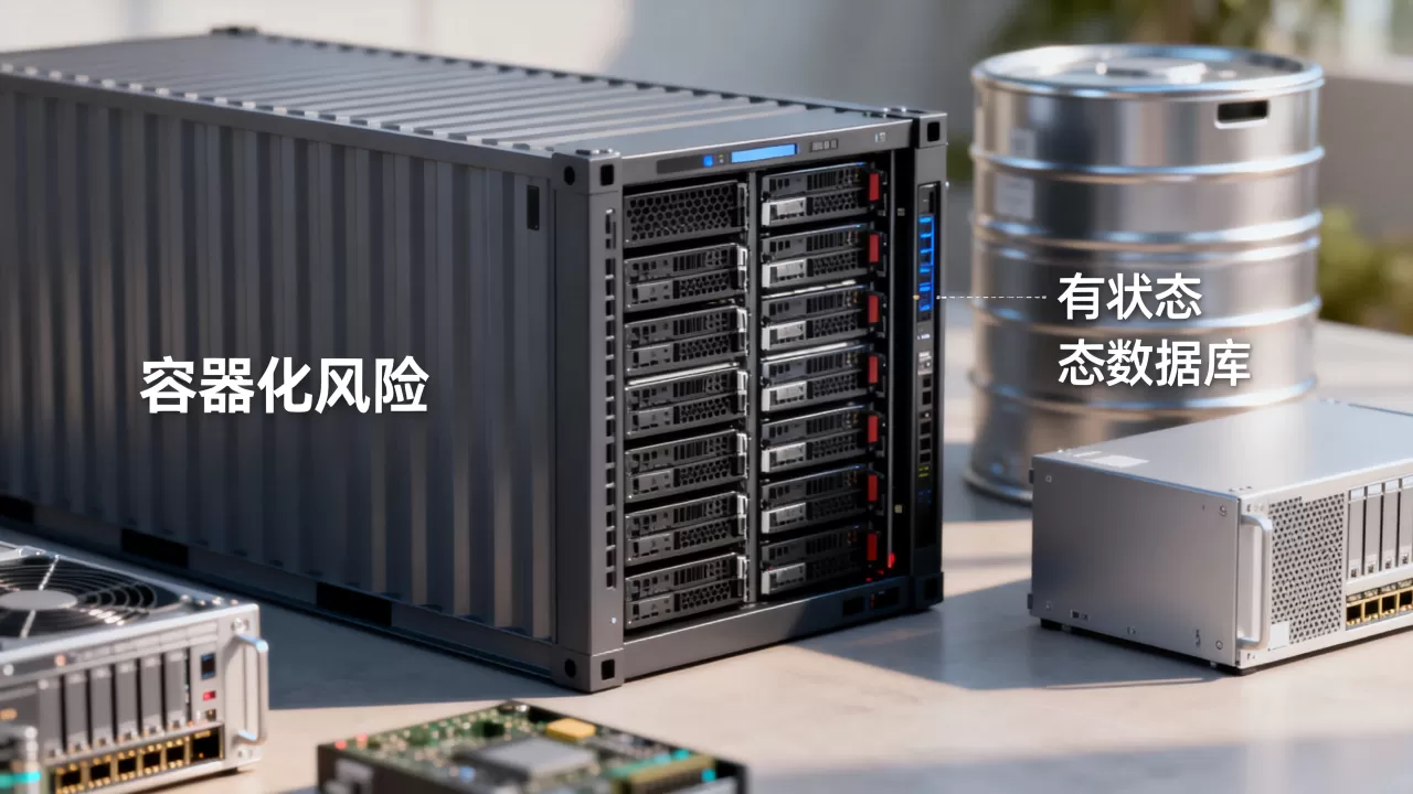 有状态数据库放进容器需要谨慎评估吗,数据库容器化有哪些风险? 有状态数据库放进容器需要谨慎评估吗,数据库容器化有哪些风险?