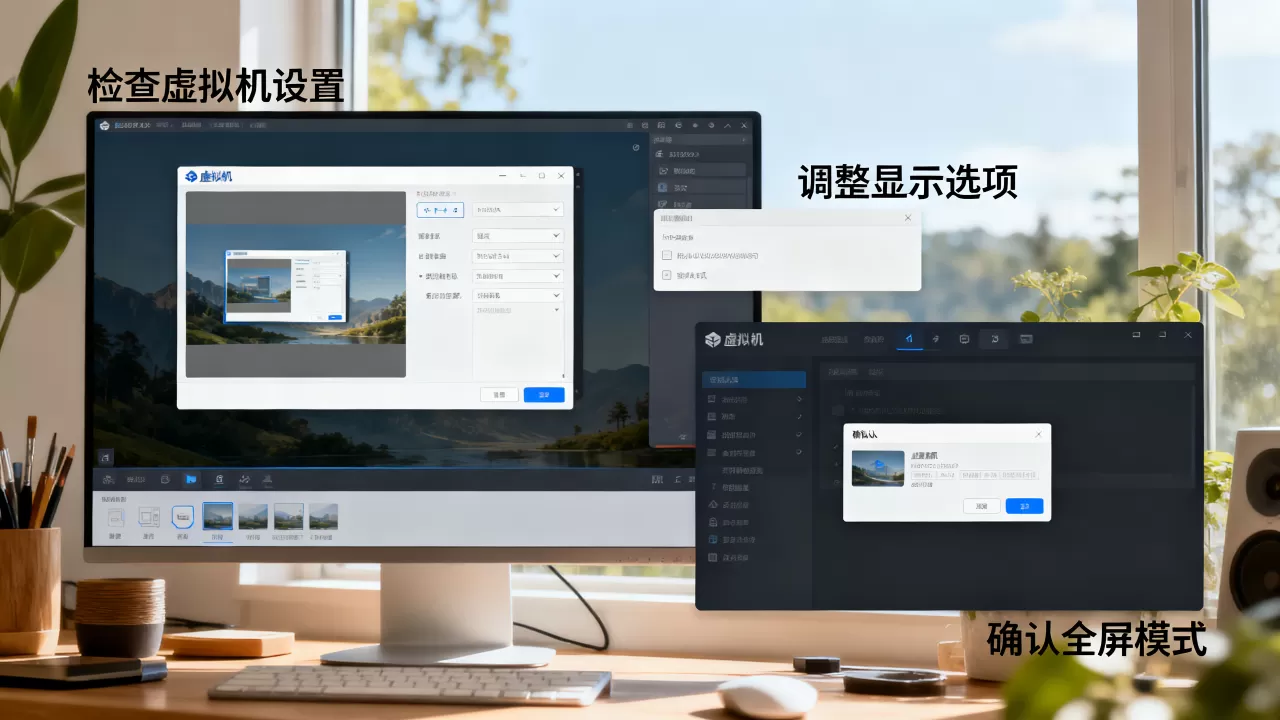 虚拟机边框怎么才能彻底去掉,虚拟机全屏有边框怎么解决 虚拟机边框怎么才能彻底去掉,虚拟机全屏有边框怎么解决
