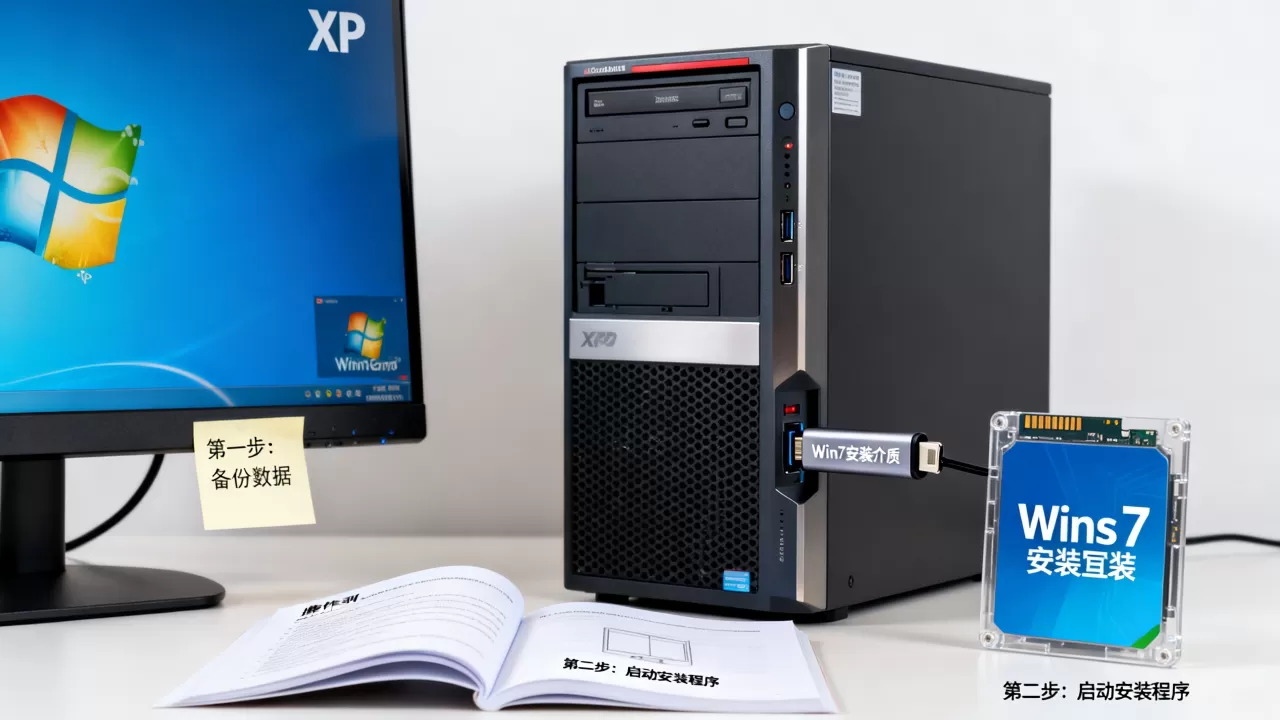 XP服务器系统如何改装成Win7系统,详细操作步骤有哪些? XP服务器系统如何改装成Win7系统,详细操作步骤有哪些?