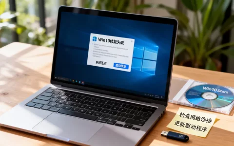 Win10进不了修复服务器失败咋解决，win10修复失败原因