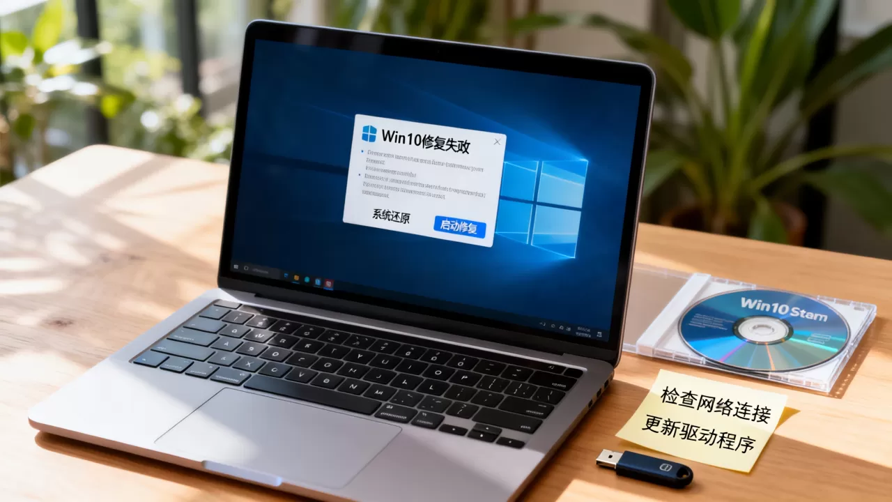 Win10进不了修复服务器失败咋解决,win10修复失败原因 Win10进不了修复服务器失败咋解决,win10修复失败原因