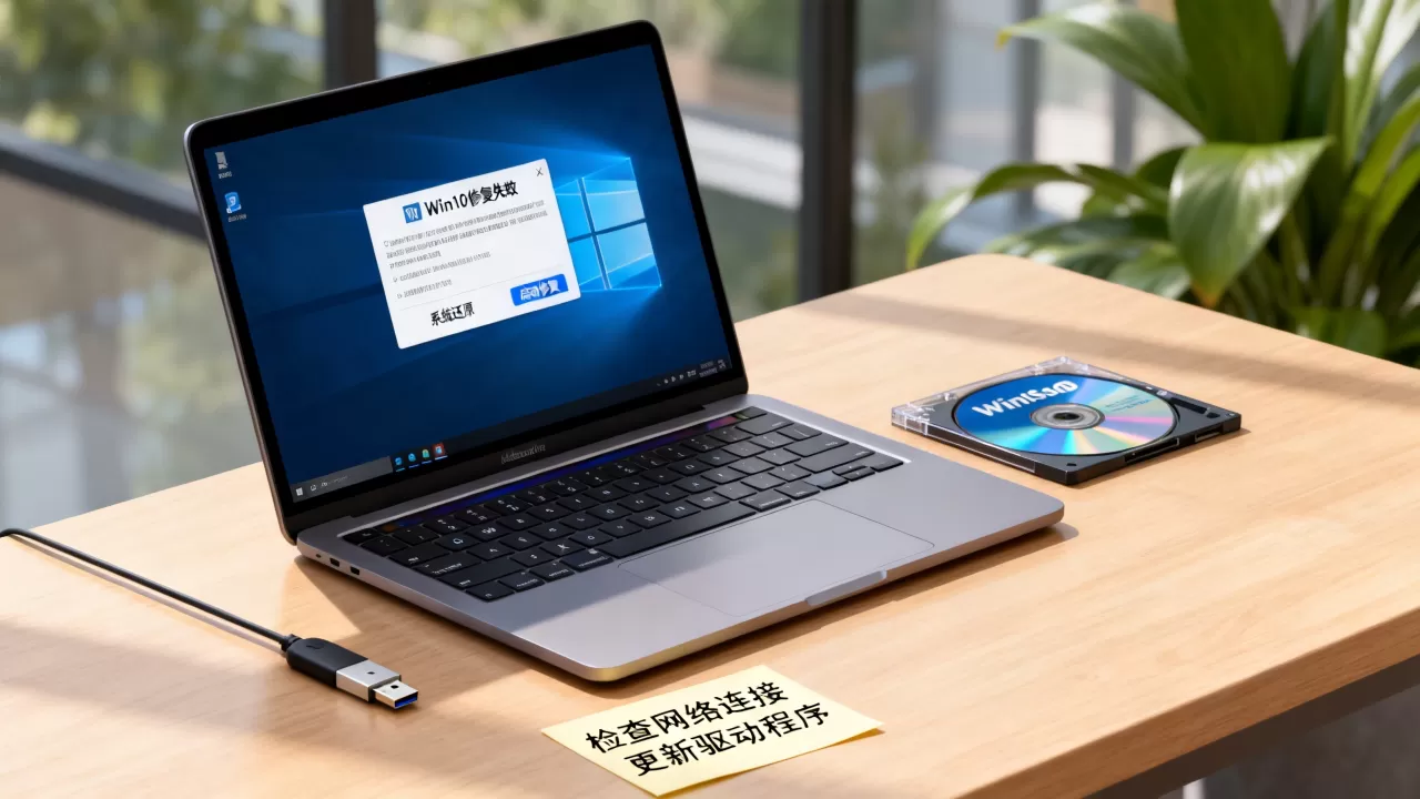 Win10进不了修复服务器失败咋解决,win10修复失败原因 Win10进不了修复服务器失败咋解决,win10修复失败原因