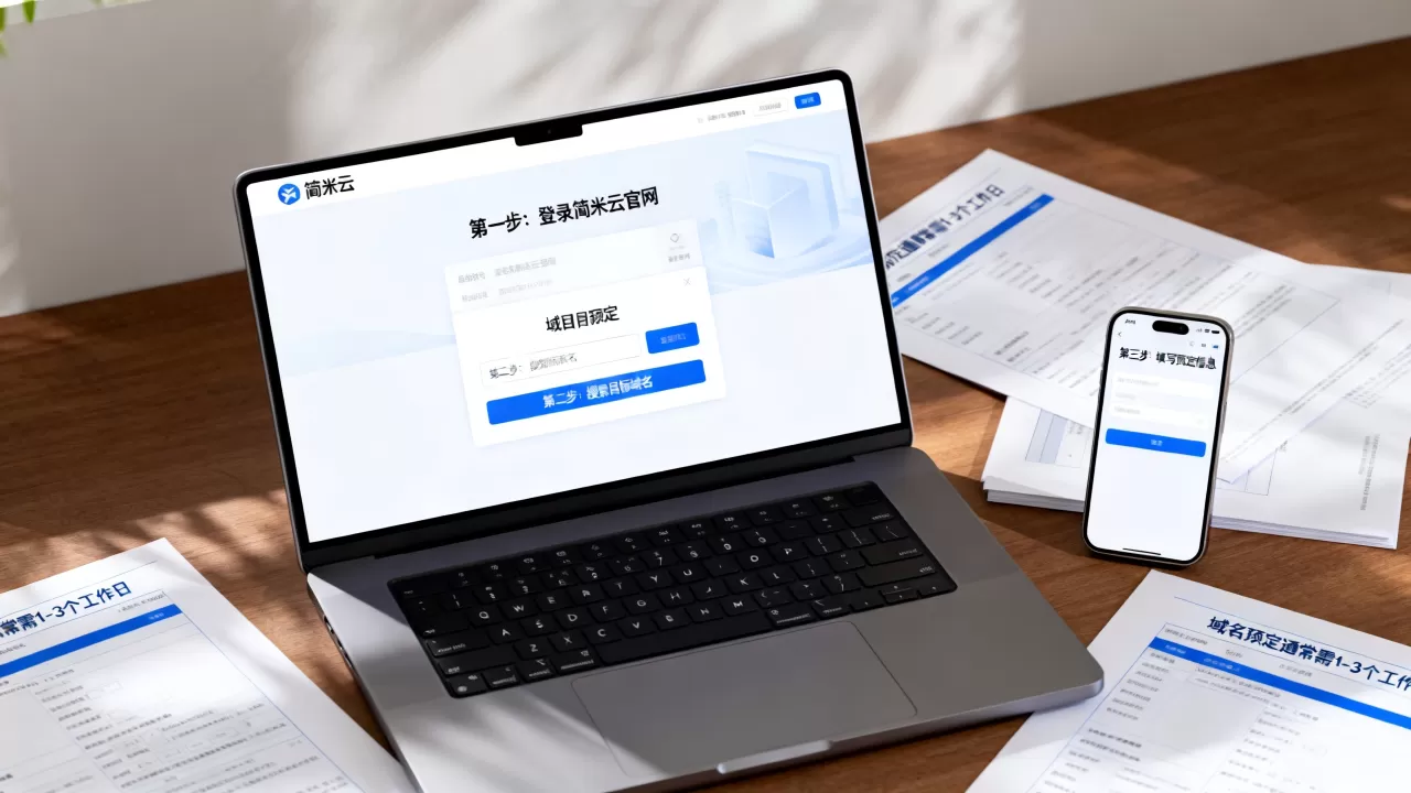 简米云域名预定怎么操作才正确,域名预定一般需要多长时间? 简米云域名预定怎么操作才正确,域名预定一般需要多长时间?