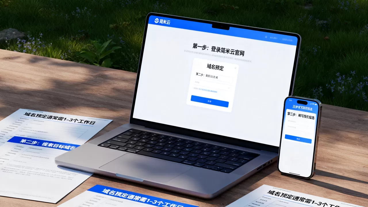 简米云域名预定怎么操作才正确,域名预定一般需要多长时间? 简米云域名预定怎么操作才正确,域名预定一般需要多长时间?