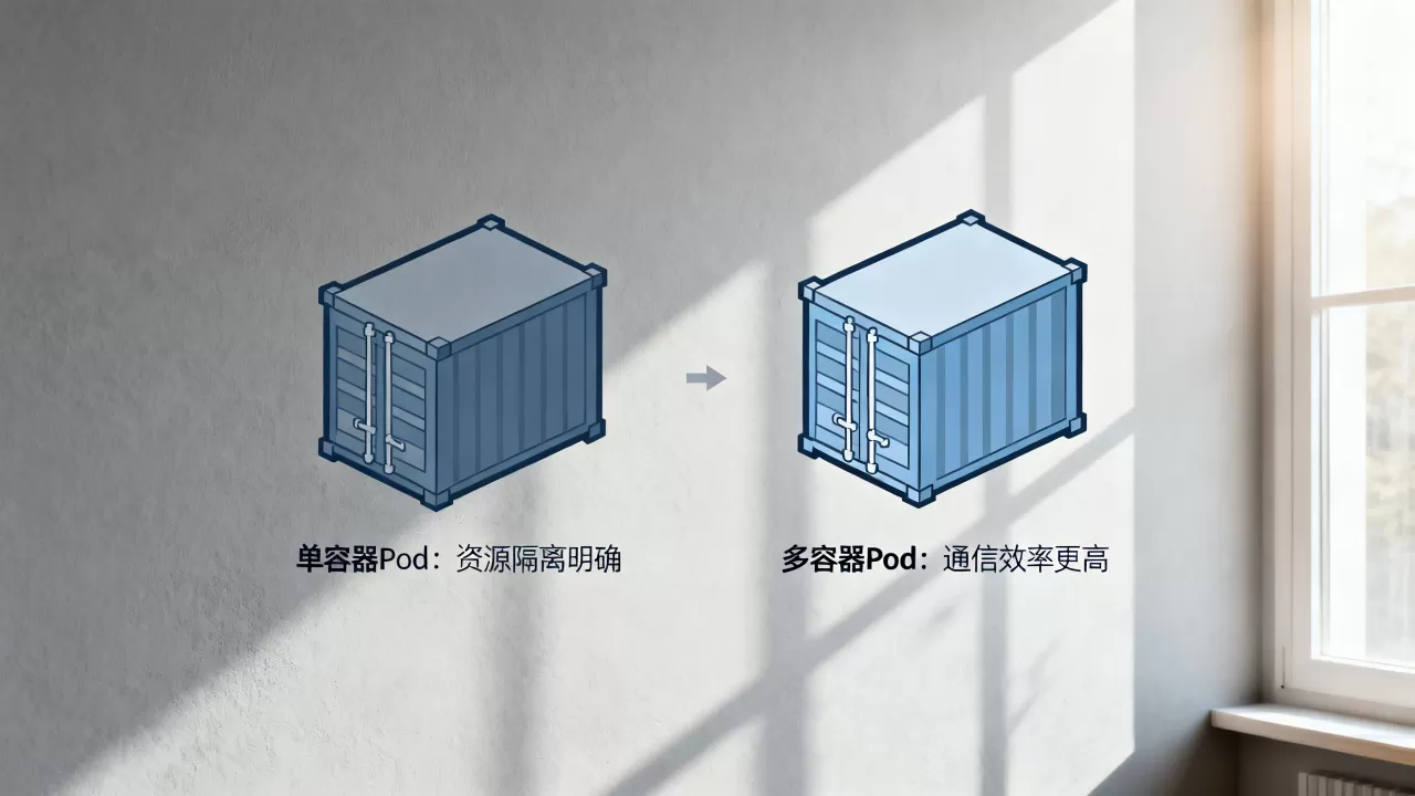 业务用单容器还是多容器Pod更合理,怎么选最佳方案? 业务用单容器还是多容器Pod更合理,怎么选最佳方案?