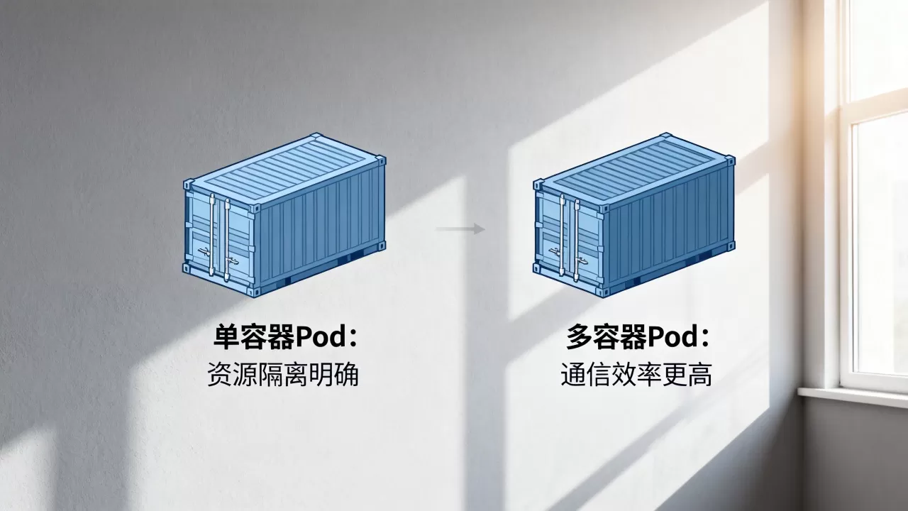 业务用单容器还是多容器Pod更合理,怎么选最佳方案? 业务用单容器还是多容器Pod更合理,怎么选最佳方案?