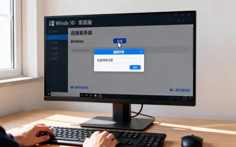 Win10家庭版怎么连接服务器，win10连接服务器失败怎么办