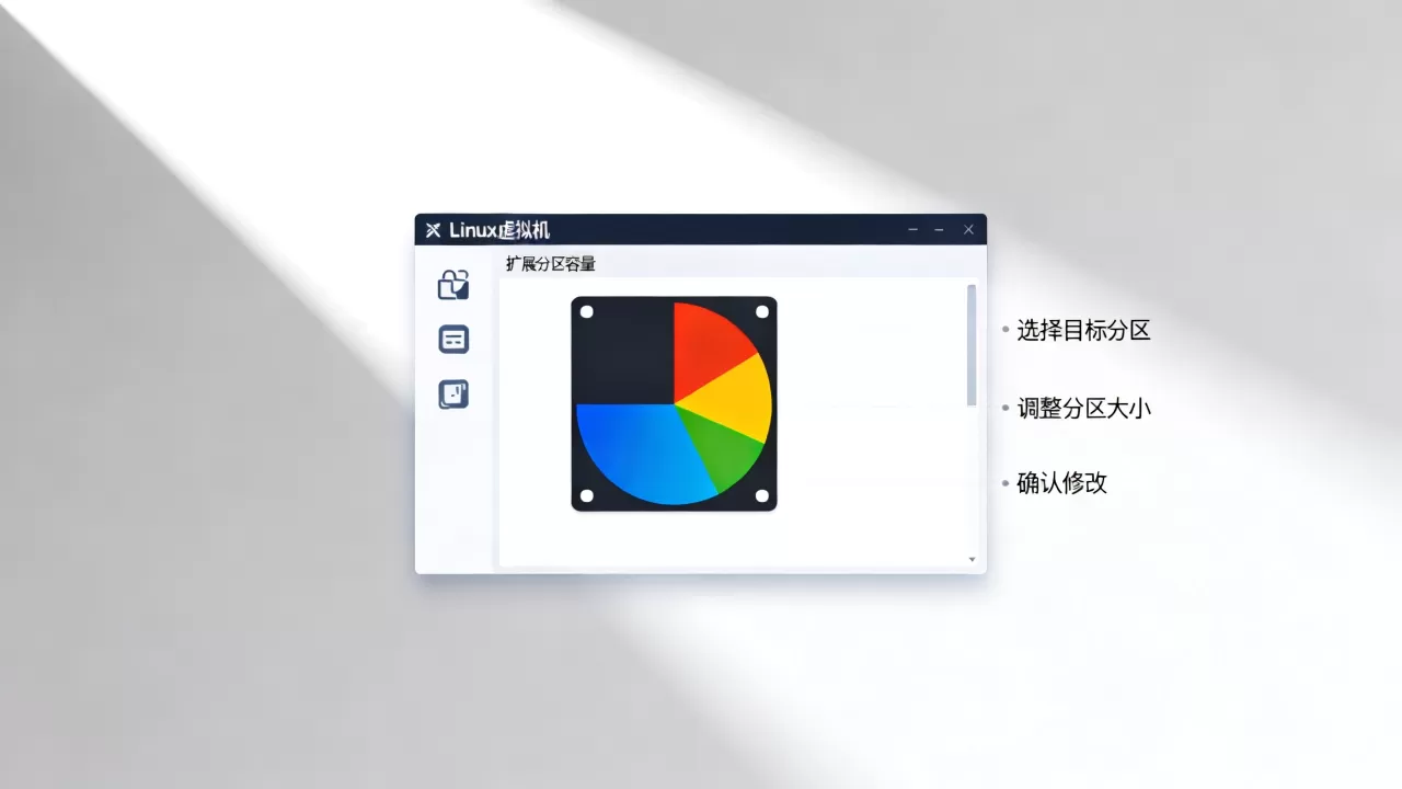 Linux虚拟机缩磁盘后如何扩展分区容量,怎么操作? Linux虚拟机缩磁盘后如何扩展分区容量,怎么操作?