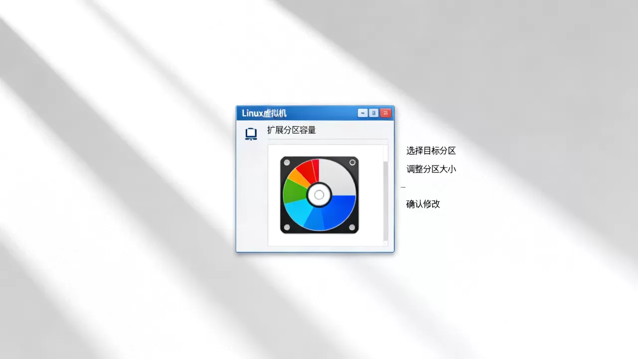 Linux虚拟机缩磁盘后如何扩展分区容量,怎么操作? Linux虚拟机缩磁盘后如何扩展分区容量,怎么操作?