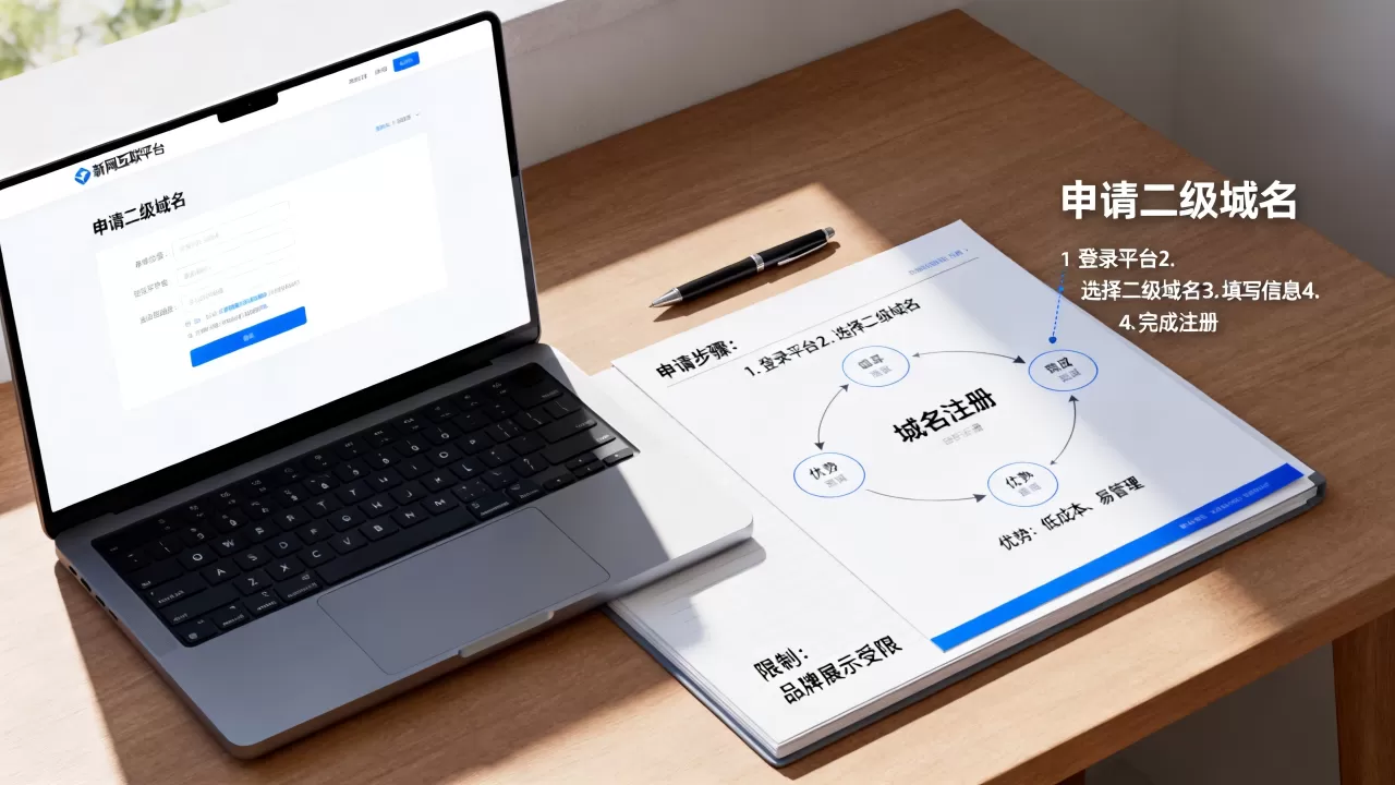 新网互联二级域名如何申请?, 有哪些优势和限制? 新网互联二级域名如何申请?, 有哪些优势和限制?