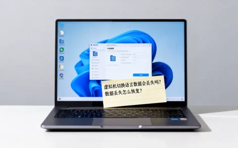 虚拟机切换语言数据会丢失吗，虚拟机数据丢失怎么恢复？