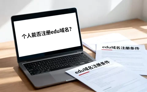 个人到底能不能注册edu域名，edu域名注册条件是什么？