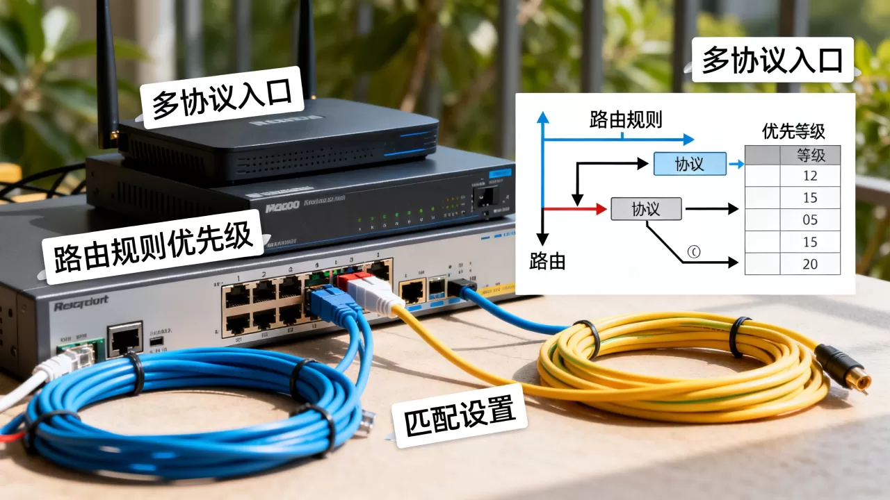 多协议入口路由规则优先级如何匹配,怎么设置 多协议入口路由规则优先级如何匹配,怎么设置