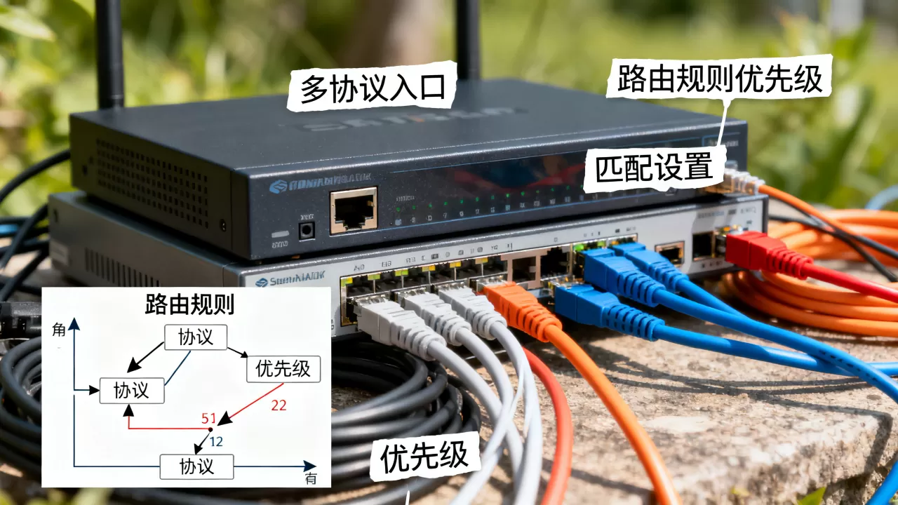 多协议入口路由规则优先级如何匹配,怎么设置 多协议入口路由规则优先级如何匹配,怎么设置