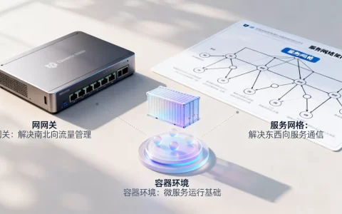 网关与服务网格在容器环境下各自解决什么问题，二者有什么区别？