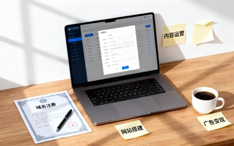 个人买了域名后怎么建网站才不闲置，个人网站怎么赚钱？