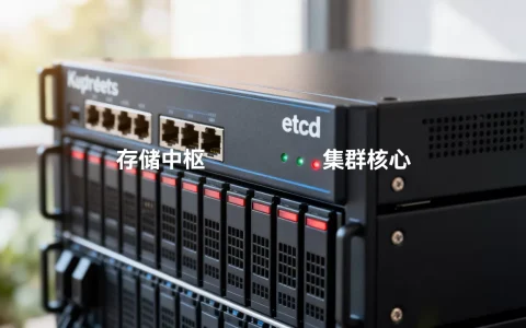 Kubernetes的etcd如何充当存储中枢，什么是etcd集群核心作用？