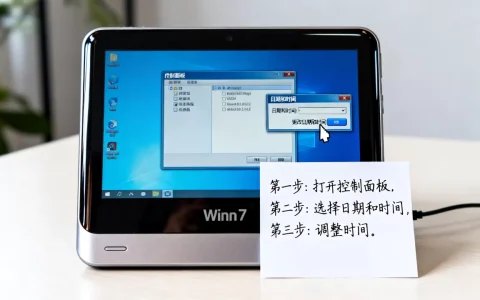 Win7架服务器改时间日期怎么操作，服务器时间不准如何调整？