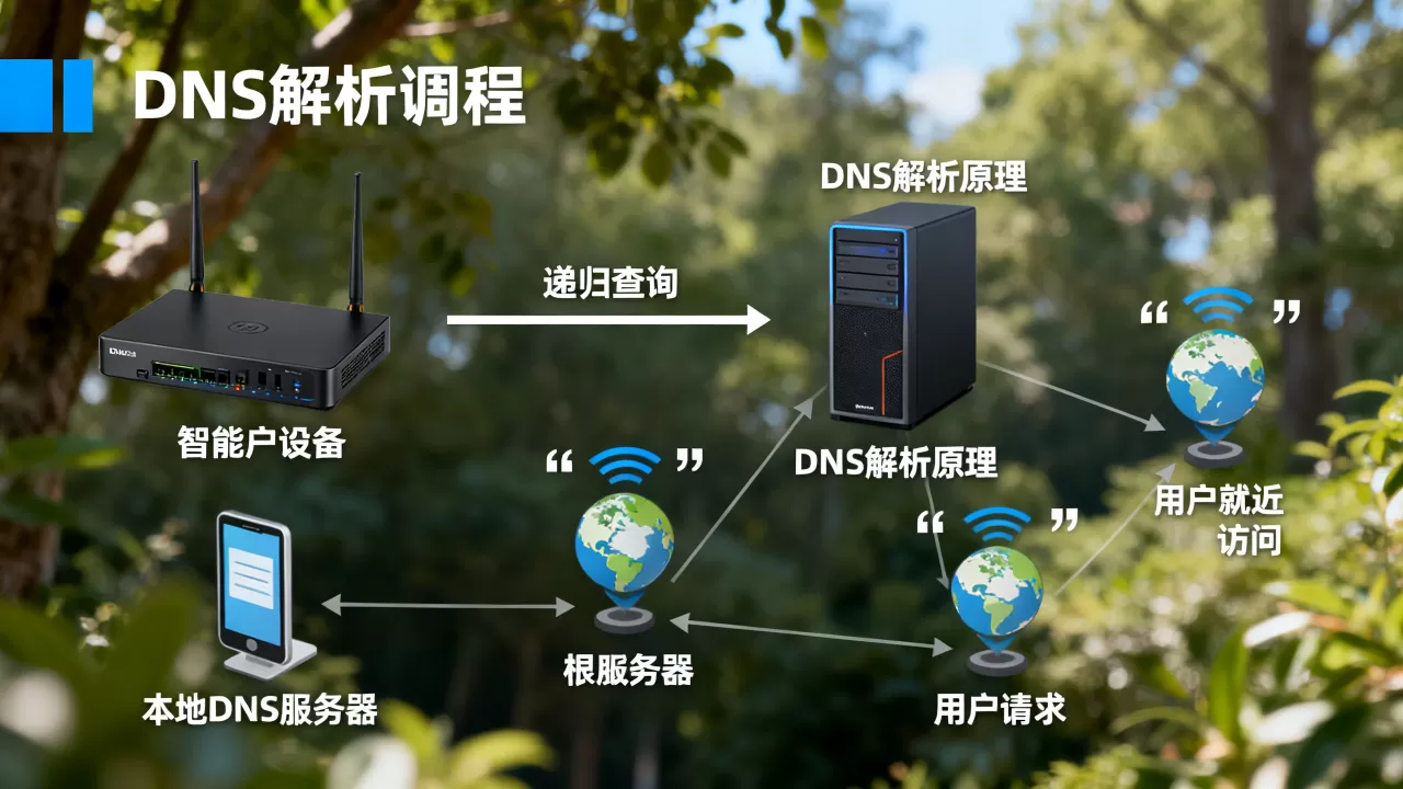 智能DNS调度如何实现用户就近访问?,DNS解析原理是什么? 智能DNS调度如何实现用户就近访问?,DNS解析原理是什么?