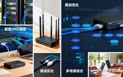 多场景智能DNS调度如何与路由优化结合，有什么优势？