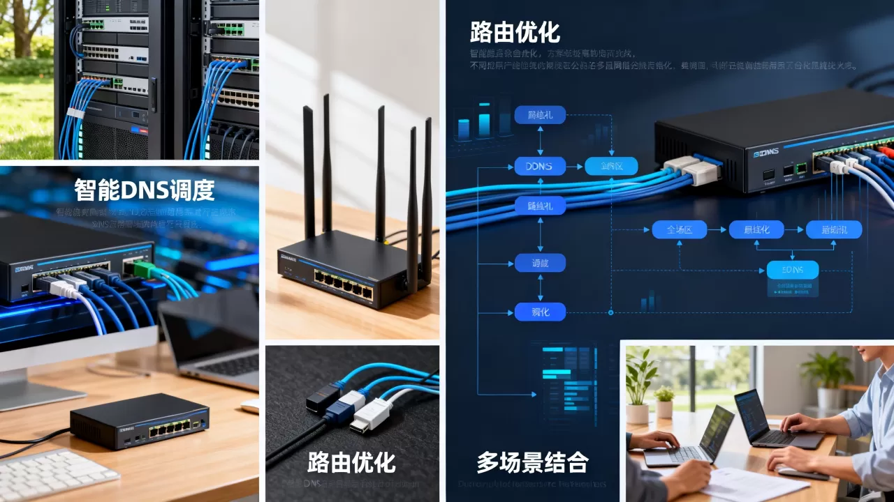 多场景智能DNS调度如何与路由优化结合,有什么优势? 多场景智能DNS调度如何与路由优化结合,有什么优势?
