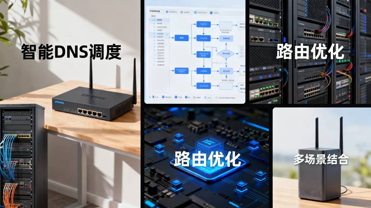 多场景智能DNS调度如何与路由优化结合,有什么优势? 多场景智能DNS调度如何与路由优化结合,有什么优势?