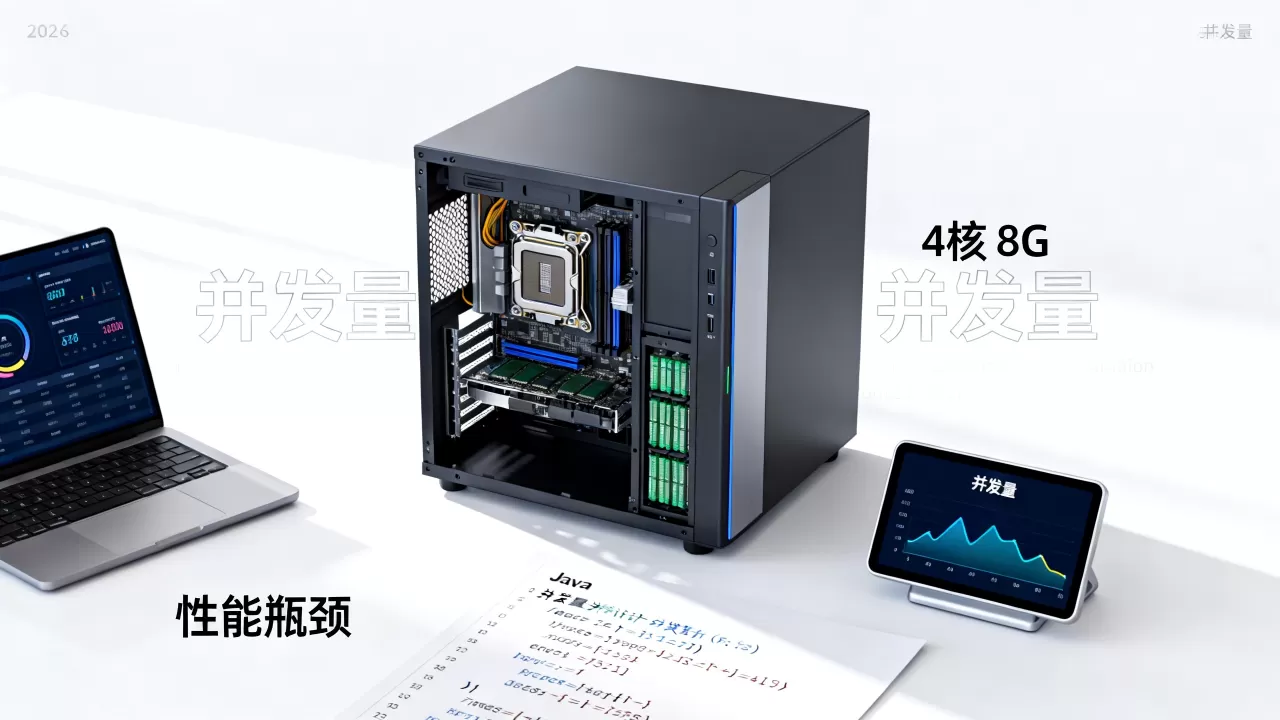 4核8G服务器Java并发量多少?,性能瓶颈在哪? 4核8G服务器Java并发量多少?,性能瓶颈在哪?