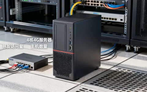 4h4g服务器到底能开几台主机，4核4g服务器能带多少人访问
