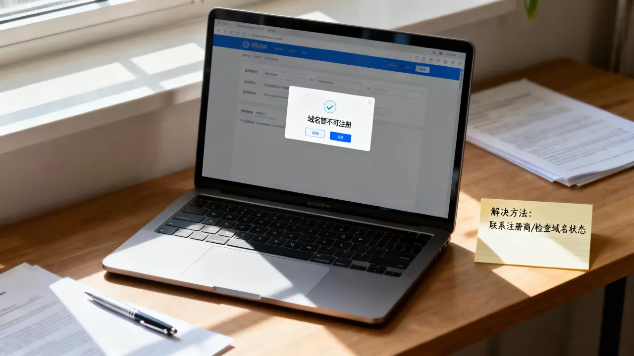 为什么域名显示暂不可注册,域名暂不可注册怎么解决 为什么域名显示暂不可注册,域名暂不可注册怎么解决