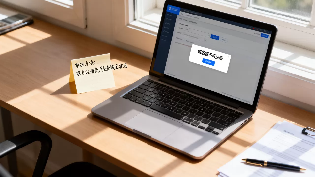 为什么域名显示暂不可注册,域名暂不可注册怎么解决 为什么域名显示暂不可注册,域名暂不可注册怎么解决