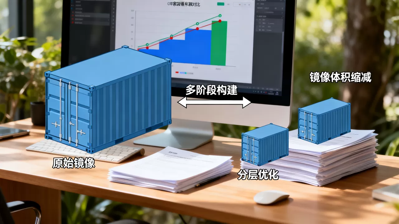 多阶段构建为何能大幅缩减镜像体积,容器镜像体积太大怎么办 多阶段构建为何能大幅缩减镜像体积,容器镜像体积太大怎么办