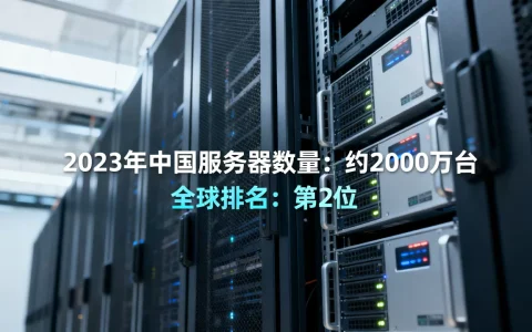 全国到底有多少台服务器，中国服务器数量排名？