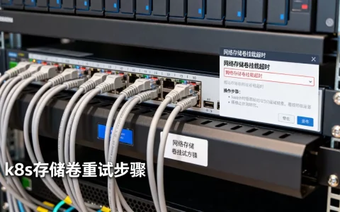 网络存储卷挂载超时该如何重试，k8s存储卷挂载超时怎么解决