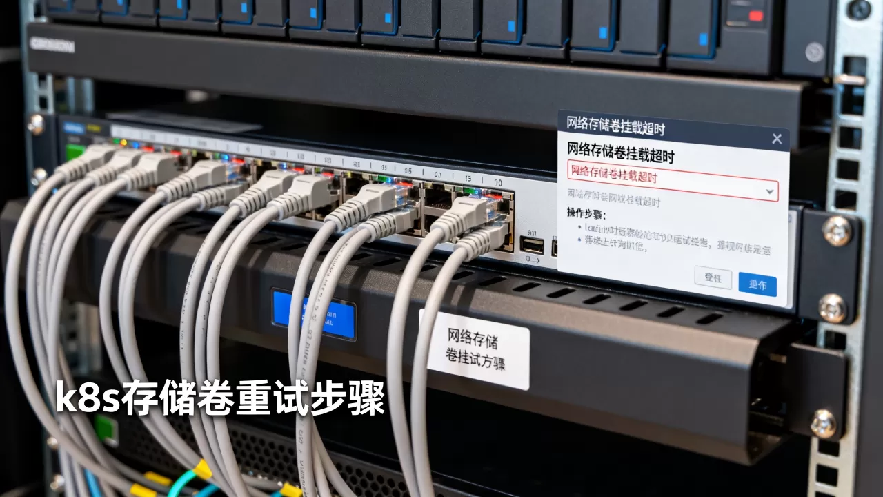 网络存储卷挂载超时该如何重试,k8s存储卷挂载超时怎么解决 网络存储卷挂载超时该如何重试,k8s存储卷挂载超时怎么解决