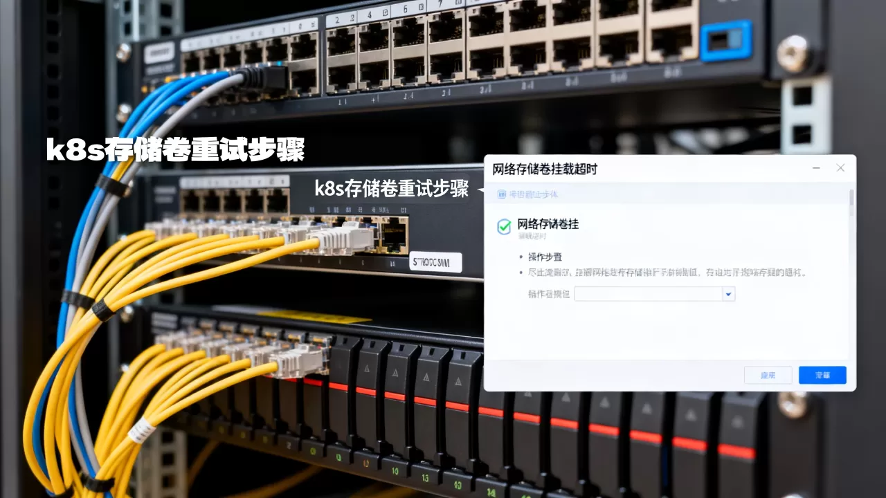 网络存储卷挂载超时该如何重试,k8s存储卷挂载超时怎么解决 网络存储卷挂载超时该如何重试,k8s存储卷挂载超时怎么解决
