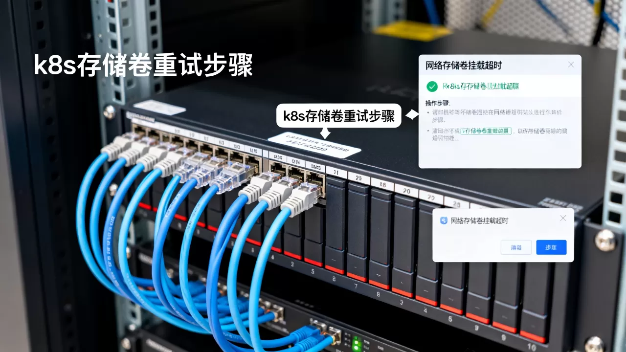 网络存储卷挂载超时该如何重试,k8s存储卷挂载超时怎么解决 网络存储卷挂载超时该如何重试,k8s存储卷挂载超时怎么解决